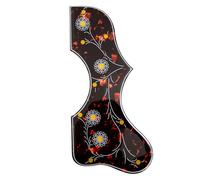 Golpeador de guitarra acústica, para Gibson J-200 SJ-200, placa de arañazos de 2 mm de grosor, protector de púa de guitarra autoadhesivo, ajuste universal para guitarra acústica de 41 a 42 pulgadas