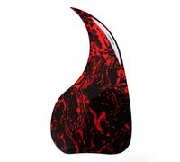 Golpeador de guitarra acústica para Gibson J45, placa de arañazos con forma de gota de agua de 2 mm de grosor, protector autoadhesivo para arañazos, ajuste universal para guitarras Martin, Taylor,