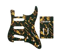 Golpeador de guitarra acústica Piezas de guitarra: para SSS y placa trasera ScratchVarios colores(3Ply Vintage Yellow)