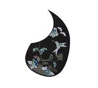 Golpeador de Guitarra acústica Placa Protectora De Púas De Madera Maciza Para Guitarra Profesional Autoadhesiva Para Guitarra De 40-43 Pulgadas (Color : 03)