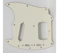 Golpeador de guitarra antiarañazos para Fender Kurt Cobain Jag-Stang Style piezas de repuesto (3 capas, negro)