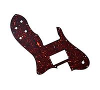 Golpeador de guitarra de 16 agujeros en H de 3 capas, placa de rascar para guitarra, 6 cuerdas, accesorio para instrumentos musicales, tornillos para placa de arañazos