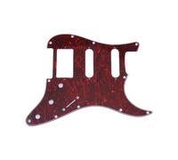 Golpeador de guitarra de 3 capas negro perlado para Stratocaster, Fender Strat 2 HH Humbucker, accesorios de repuesto