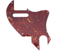 Golpeador De Guitarra De 4 Capas Perla Negra 7 Agujeros Para Híbrido Con Agujero F Para Guitarra Eléctrica Estilo TL Pastilla De Bobina Única Juego de Guitarra Pickguard(Vintage)