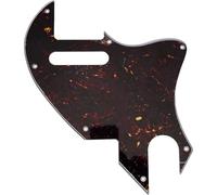 Golpeador De Guitarra De 4 Capas Perla Negra 7 Agujeros Para Híbrido Con Agujero F Para Guitarra Eléctrica Estilo TL Pastilla De Bobina Única Juego de Guitarra Pickguard(4Ply2)