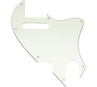 Golpeador De Guitarra De 4 Capas Perla Negra 7 Agujeros Para Híbrido Con Agujero F Para Guitarra Eléctrica Estilo TL Pastilla De Bobina Única Placa protectora para guitarra eléctrica(3Ply1)