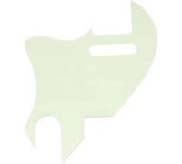 Golpeador De Guitarra De 4 Capas Perla Negra 7 Agujeros Para Híbrido Con Agujero F Para Guitarra Eléctrica Estilo TL Pastilla De Bobina Única Placa protectora para guitarra eléctrica(3Ply5)