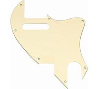 Golpeador De Guitarra De 4 Capas Perla Negra 7 Agujeros Para Híbrido Con Agujero F Para Guitarra Eléctrica Estilo TL Pastilla De Bobina Única Placa protectora para guitarra eléctrica(3Ply3)