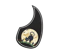 Golpeador De Guitarra De Madera Maciza Con Incrustaciones De Hermoso Patrón Con Respaldo Adhesivo Para Principiantes De Guitarra Acústica Accesorios de Protección para Guitarra Acústica (Color : 05)