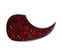 Golpeador de Guitarra de PVC Gq457 Antirayaduras para Cuerpo | Diseño de Tortuga Patrón Fino, Adhesivo Fácil, Acabado Liso, para Técnicos y Aprendices