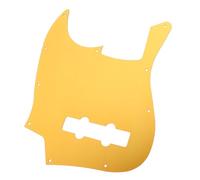 Golpeador de Guitarra El ctrica para Jazz Bass Protector Frontal Rayado de Aleaci n de Aluminio con Dise o nico y F cil Instalaci n Mejora la Calidad de Sonido Oro Naranja