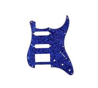 Golpeador de guitarra eléctrica de 3 capas con 11 agujeros, antiarañazos, cubierta protectora de placa de perlas para accesorios de guitarra eléctrica ST SQ