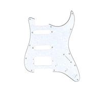 Golpeador de guitarra eléctrica de 3 capas con 11 agujeros, antiarañazos, protector de placa de perlas para accesorios de guitarra eléctrica ST SQ