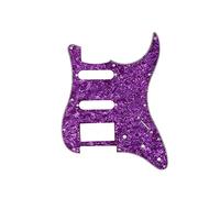 Golpeador de guitarra eléctrica de 3 capas con 11 agujeros, antiarañazos, protector de placa de perlas para accesorios de guitarra eléctrica ST SQ