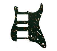 Golpeador De Guitarra Eléctrica De Calidad 11 Agujeros Placa Rayada Bobina Humbucker HSH Piezas De Guitarra Patrón De Llama Juego de Guitarra Pickguard(4Ply3)