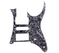 Golpeador de guitarra eléctrica de repuesto para modelo de 7 V con 2 humbucker y recortes de pastilla de bobina única, placa de arañazos adecuada para Ibanez RG250 Style (E)