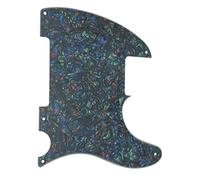 Golpeador de Guitarra Eléctrica Golpeador En Blanco De Guitarra De 5 Agujeros Para For TL Guitar Pickguard Pick Guard Scratch Plate (Color : 01)