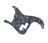 Golpeador De Guitarra Eléctrica Para Japón, 4 Cuerdas, Golpeador De Bajo, Placa Para Rascar Reemplazo de Golpeador de Guitarra Eléctrica (Color : 09)