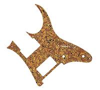 Golpeador de Guitarra Eléctrica Piezas de guitarra eléctrica para RG Guitar Pickguard HH Humbucker Pickup Scratch Plate (Color : 12)