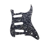 Golpeador De Guitarra Eléctrica Placa Rascadora Precableada De Golpeador De 11 Agujeros Para Guitarra Eléctrica Con Tornillos(4ply C)
