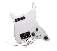 Golpeador de guitarra eléctrica precableado Panel De Pastilla Doble Para Guitarra Eléctrica ST Pastilla Magnética Alnico5 Que Se Puede Cambiar A Un Solo Interruptor Basculante(3)