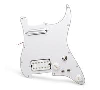 Golpeador de guitarra eléctrica precableado Panel De Pastilla Doble Para Guitarra Eléctrica ST Pastilla Magnética Alnico5 Que Se Puede Cambiar A Un Solo Interruptor Basculante(3/4)