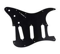 Golpeador De Guitarra Eléctrica, Protector De Aleación De Aluminio, Tablero De Raspado, Cubierta De Panel De Placa Frontal, Accesorios De Instrumentos Para Guitarra Eléctrica(negro)