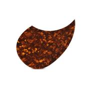 Golpeador De Guitarra Folk Placa De Protección Transparente De Caparazón De Tortuga De Ébano