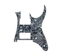 Golpeador De Guitarra HH Humbucker Con Patrón De Llama(11)