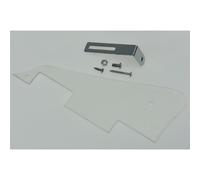 Golpeador de guitarra LP transparente KAISH con soporte cromado para EP