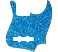 Golpeador de guitarra para Fender de Estados Unidos/México, 5 cuerdas, estilo bajo jazz, placa para rascar (4 capas azul perla)