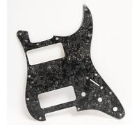 Golpeador de guitarra para Fender Stratocaster Dual P90 Pickguard Scratch Plate, golpeador SSS Strat de 11 agujeros, compatible con Strat de Estados Unidos/México, pieza personalizada de guitarra (4