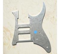 Golpeador de guitarra para guitarra Ibanez Jem 10º aniversario placa de aluminio para rayar - Placa de metal grabada para guitarras RG/Jem, piezas de actualización de guitarra personalizadas