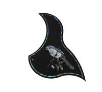 Golpeador De Guitarra Para Principiantes 1 Protector De Púas Para Guitarra Acústica Folclórica Adhesivo Para Púas Superior Accesorios Para Guitarra Acústica Madera De Rosa(G0545)