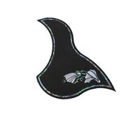Golpeador De Guitarra Para Principiantes Golpeador Acústico Para Accesorios De Guitarra Golpeador De Guitarra Acústica Con Incrustaciones De Palisandro Y Carcasa Fácil De Instalar(A)