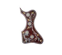 Golpeador De Guitarra Para Principiantes Golpeador De Guitarra Folk Con Corte Panel De Golpeo De Guitarra Acústica Aspecto Hermoso(F)