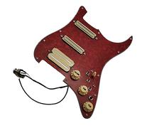 Golpeador De Guitarra Precableado SSH Alnico V Humbucker Pastillas Arnés De Cableado 3 Push-Pull Single Cut Set Piezas de Repuesto de Guitarra