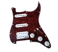 Golpeador De Guitarra Precableado SSH Con Interruptor Multifunción Blanco Alnico 5 Pastillas Para For FD Guitarra Piezas de Repuesto de Guitarra