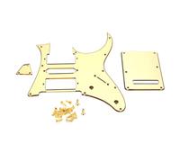 Golpeador de guitarras de 10 agujeros con tornillo de fijación placa trasera humbucker reemplazo golpeador guitarra eléctrica accesorios