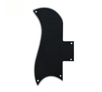 Golpeador de PVC de 3 capas para guitarra SG, placa antiarañazos preperforada de repuesto para actualización y reparación de guitarra eléctrica