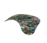 Golpeador de PVC para guitarra, placa protectora antiarañazos, para guitarra acústica folclórica, autoadhesiva, para arañazos, fácil de instalar, acústico folk