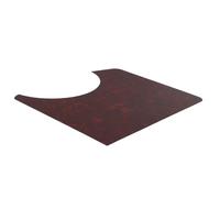 Golpeador Decorativo Autoadhesivo para Guitarra Clásica, PVC Marrón | Placa Protectora de Gran Tamaño, Ultrafina, para Práctica en Casa y Actuaciones