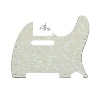 Golpeador Dopro de 8 agujeros para guitarra Telecaster, placa protectora antirayaduras, compatible con Fender Telecaster de EE. UU. y M xico, col