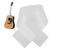 Golpeador Guitarra - 20 Cm Protector Transparente, Placa Anti Arañazos, Cubierta Polvo | Accesorio Musical Para Guitarristas Que Buscan Mantener El Acabado De Su Madera Muy Reluciente