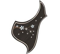 Golpeador Guitarra Acústica (1 Pieza) - Pegatina Diseño Vintage Resistente Desgarro | Placa Protectora Antirrayas Autoadhesiva | Panel Protector Forma Gota Pájaro para Instrumento Folk Clásico
