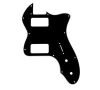 Golpeador Guitarra Eléctrica Golpeador guitarra con protección contra rayones: para accesorios de guitarra Classic 72 Thin Line para Tele con pastillas humbucker TV(3 layers of black)
