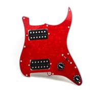 golpeador humbucker Accesorios de guitarra fáciles de instalar panel de captación de guitarra eléctrica ST SQ HH protector de golpeo de guitarra eléctrica(Style b)