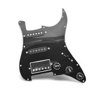 golpeador humbucker Golpeador de 3 capas precableado Scratchplate SSH 2 pastillas de bobina simple y 1 de bobina doble con interruptor push-pull Pastilla de guitarra 2T1V