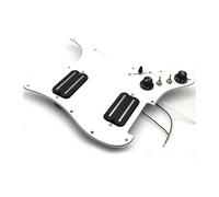 golpeador humbucker Golpeador de guitarra con bobina humbucker y placa rascadora precableada de la serie HH para guitarra ST(HH doule Coil)