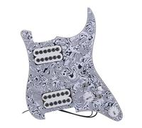 golpeador humbucker Golpeador de guitarra precableado HH de 3 capas placa de circuito de guitarra eléctrica ST SQ juego de pastillas HH
